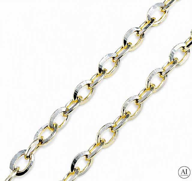 14-Karat-Goldkette