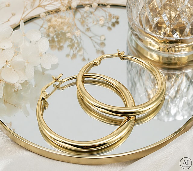 Gold-Ohrringe