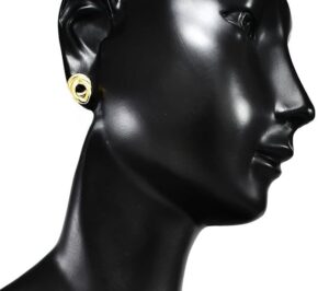 Gold-Ohrringe Glare837 – Bild 3