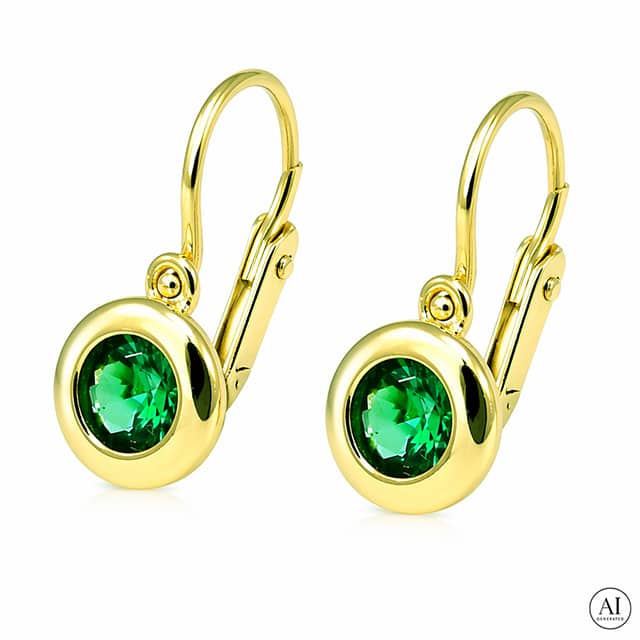 Glare 898 – Goldene Kinderohrringe