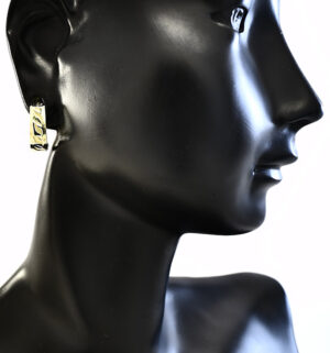 Glare Gold-Ohrringe 99 – Bild 2