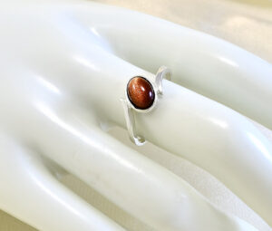 Glare Silberner Ring 697 – Bild 2