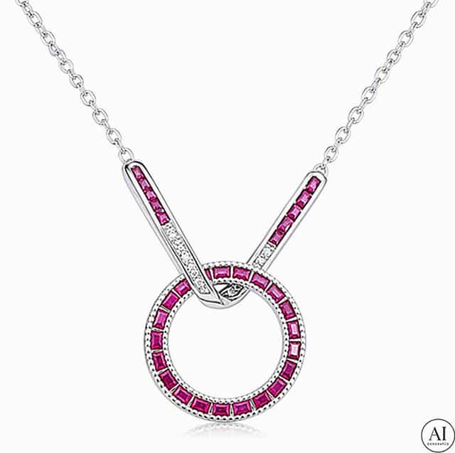 Silberne Kette