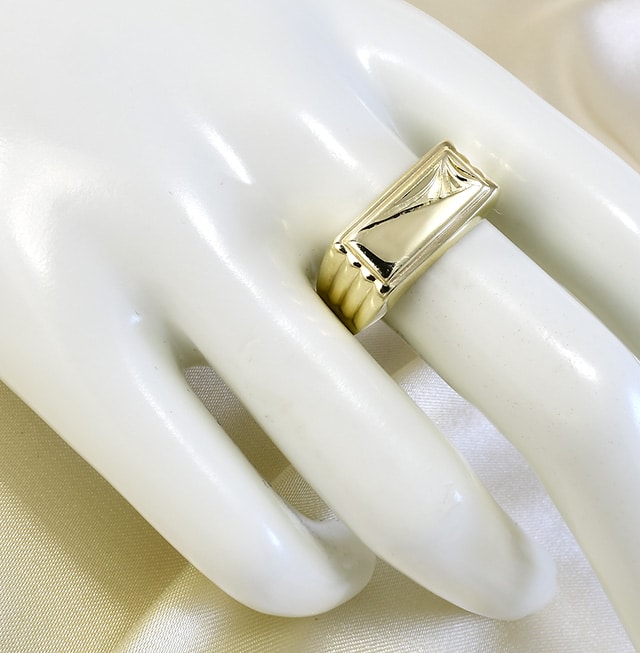 Glare Goldring für Männer 1068 – Bild 2