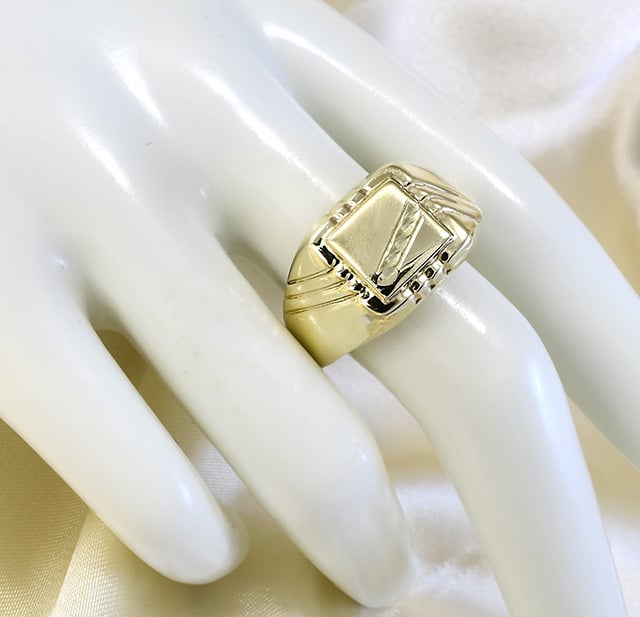 Glare Gold Herrenring 1064 – Bild 2