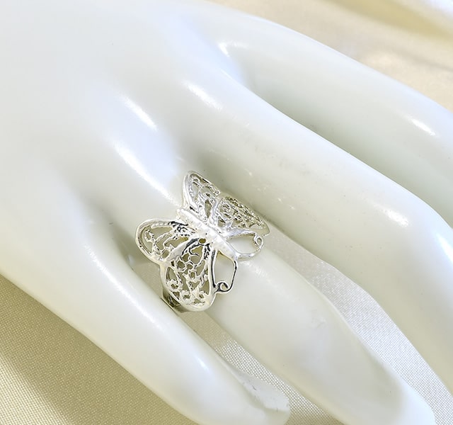 Glare Silberner Ring 771 – Bild 2