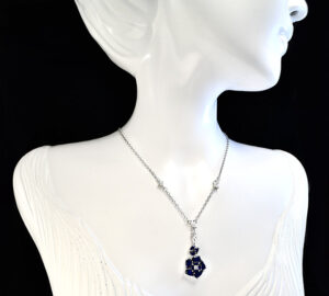 Glare Silberne Kette 178 – Bild 3