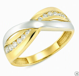 14-Karat-Goldring „Glare“ 1265