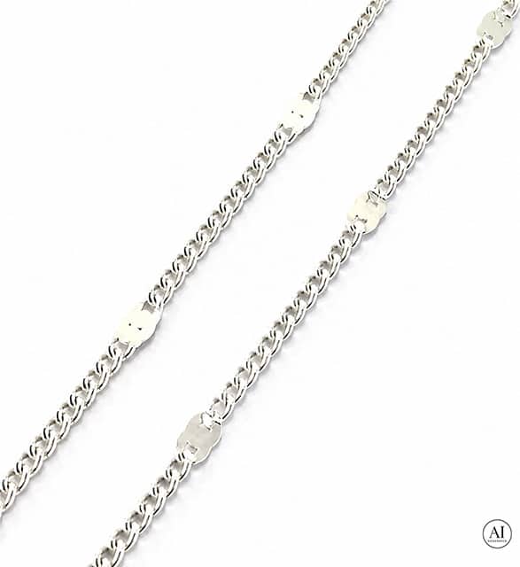 Silberne Kette
