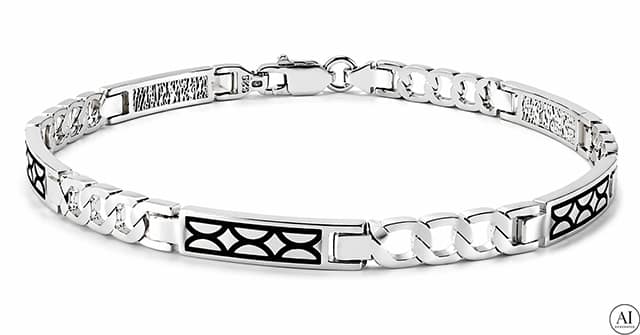 Silbernes Armband