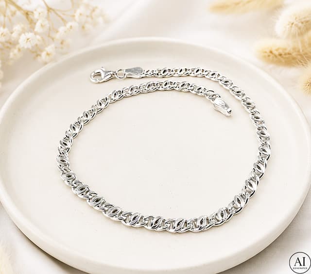 Silberarmband Glare 224 – Bild 3
