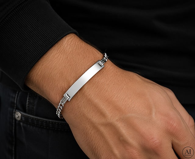 Silberarmband Glare 276 – Bild 2