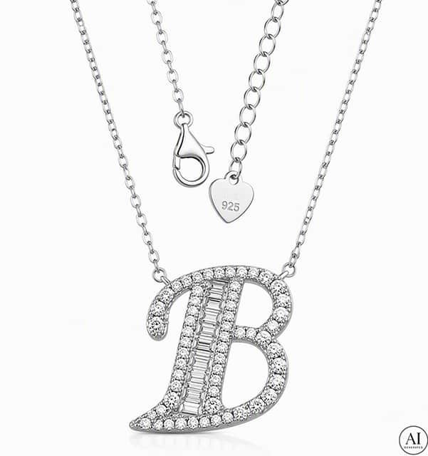 Silberne Kette