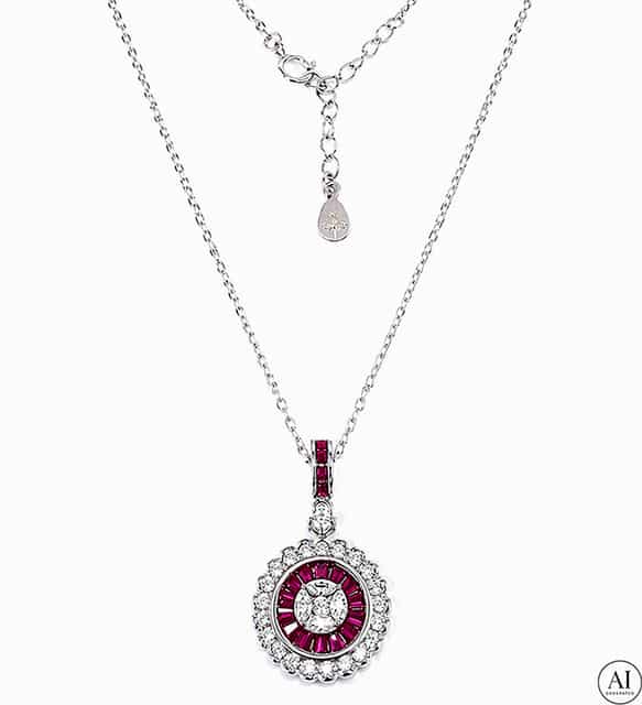 Silberne Kette
