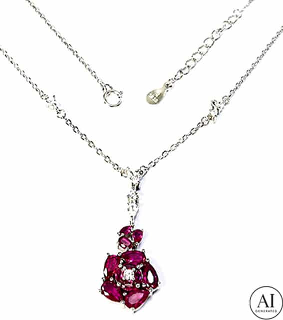 Silberne Kette