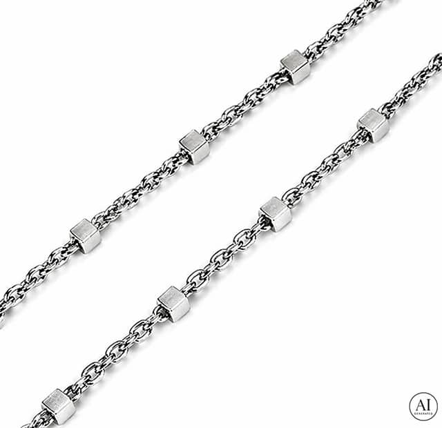 Silbernes Armband Glare 318