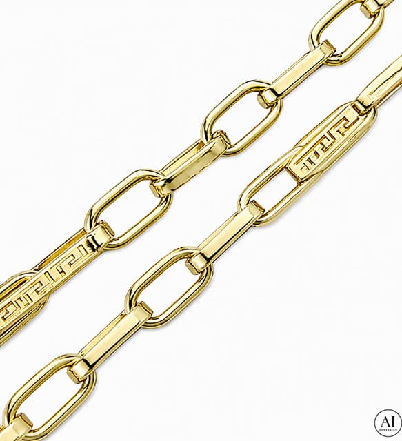 14-Karat-Goldkette „Glare“ 681