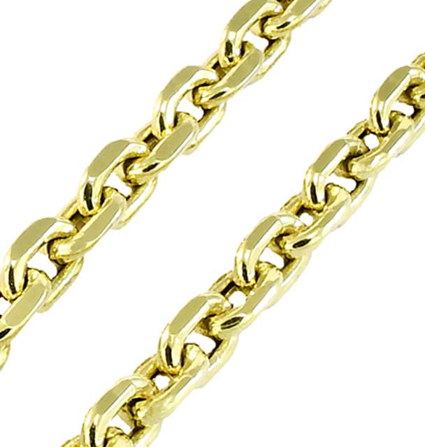 14-Karat-Goldkette „Glare 682“