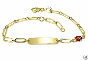 Goldenes Kinderarmband