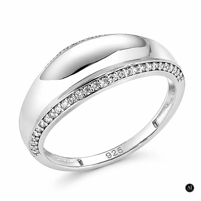 Silberner Ring