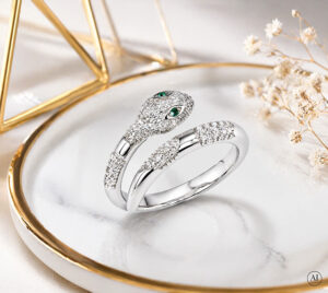 Silberner Ring