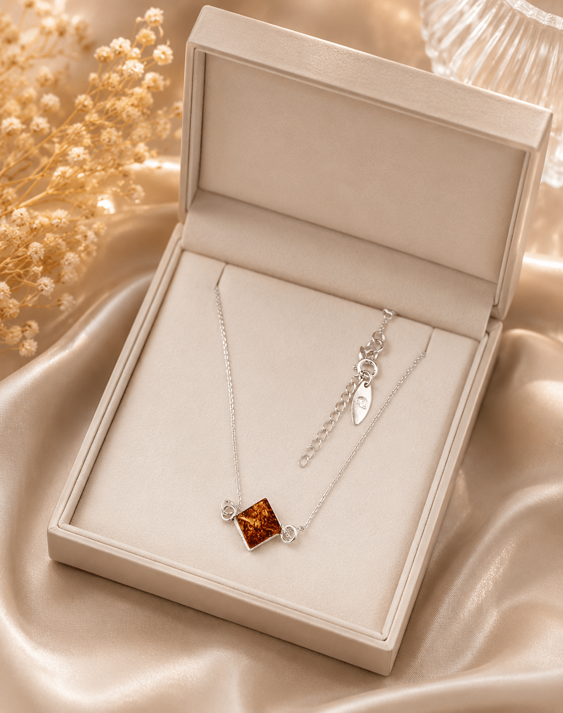 Silberne Kette