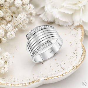 Silberner Ring