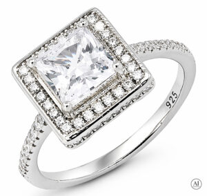 Silberner Ring