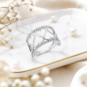 Silberner Ring