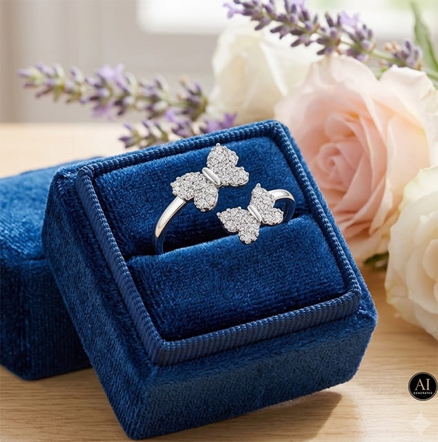 Silberner Ring