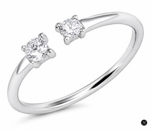 Silberner Ring