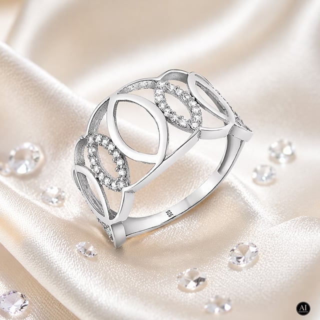 Silberner Ring