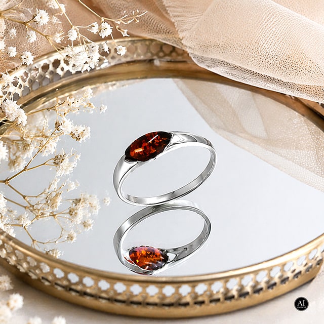 Silberner Ring