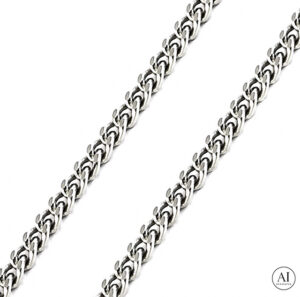 Silberne Kette Glare 398