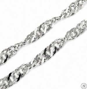 Silberne Kette