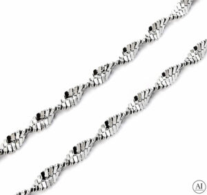 Silberne Kette