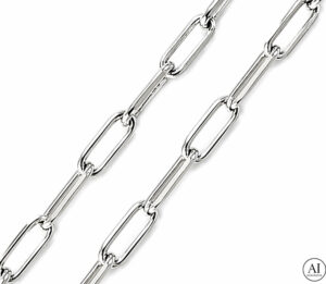 Silberne Kette Glare 393