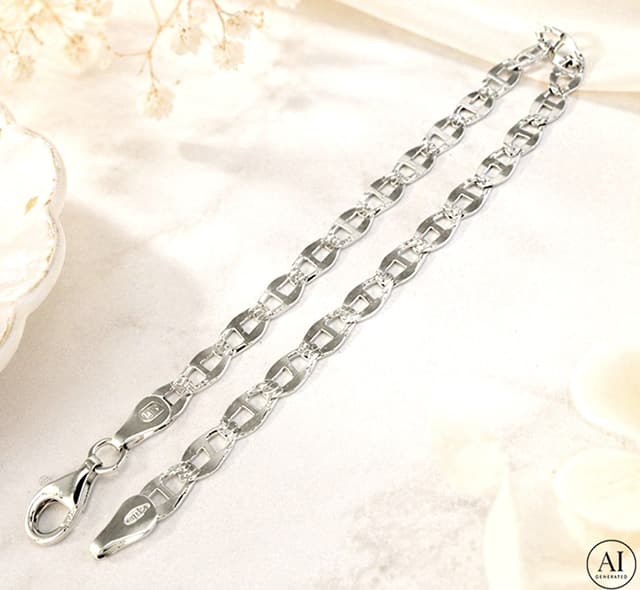 Silberarmband Glare 357 – Bild 3