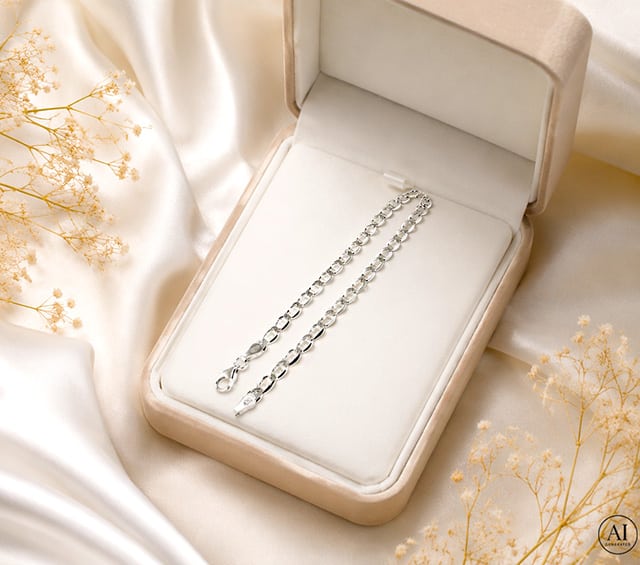 Silbernes Armband Glare 366 – Bild 2