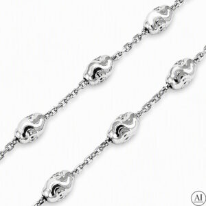 Silberne Kette