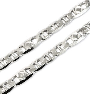 Silberne Kette