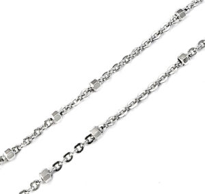 Silberne Kette