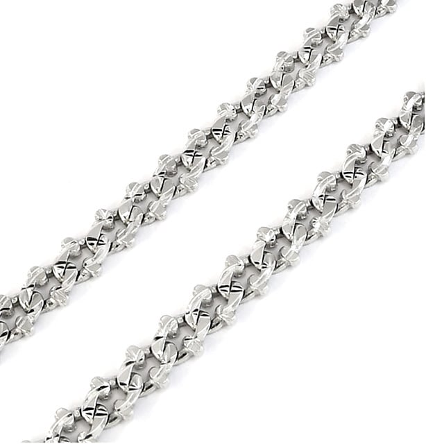 Silberne Kette