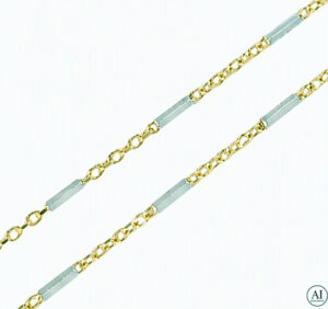 14-Karat-Goldkette „Glare 834“