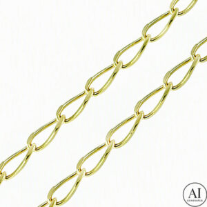 14-Karat-Goldkette „Glare 840“