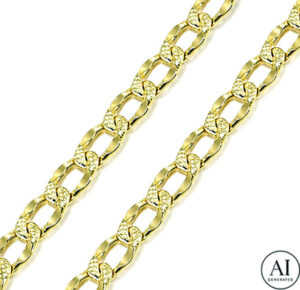 14-Karat-Goldkette „Glare 818“