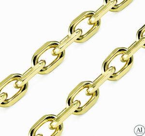 14-Karat-Goldkette „Glare 811“