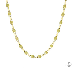 14-Karat-Goldkette „Glare 854“