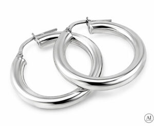 Silberne Ohrringe Glare 985
