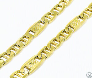 14-Karat-Goldkette „Glare 875“